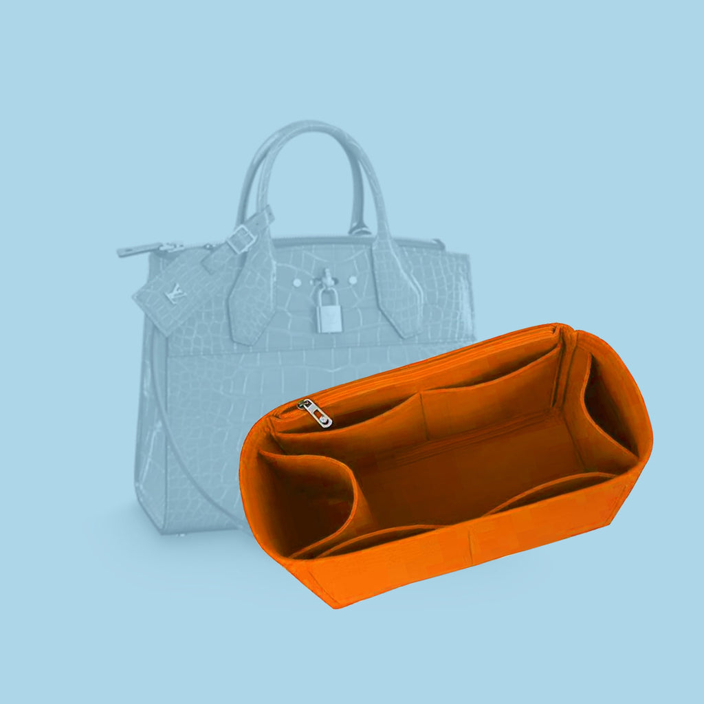 Felt Purse Insert Handbag Organizer for LV city steamer MM/MINI | Purse Organizer Insert | Tote Bag Organizer | Tote Bag Liner | Bag Insert