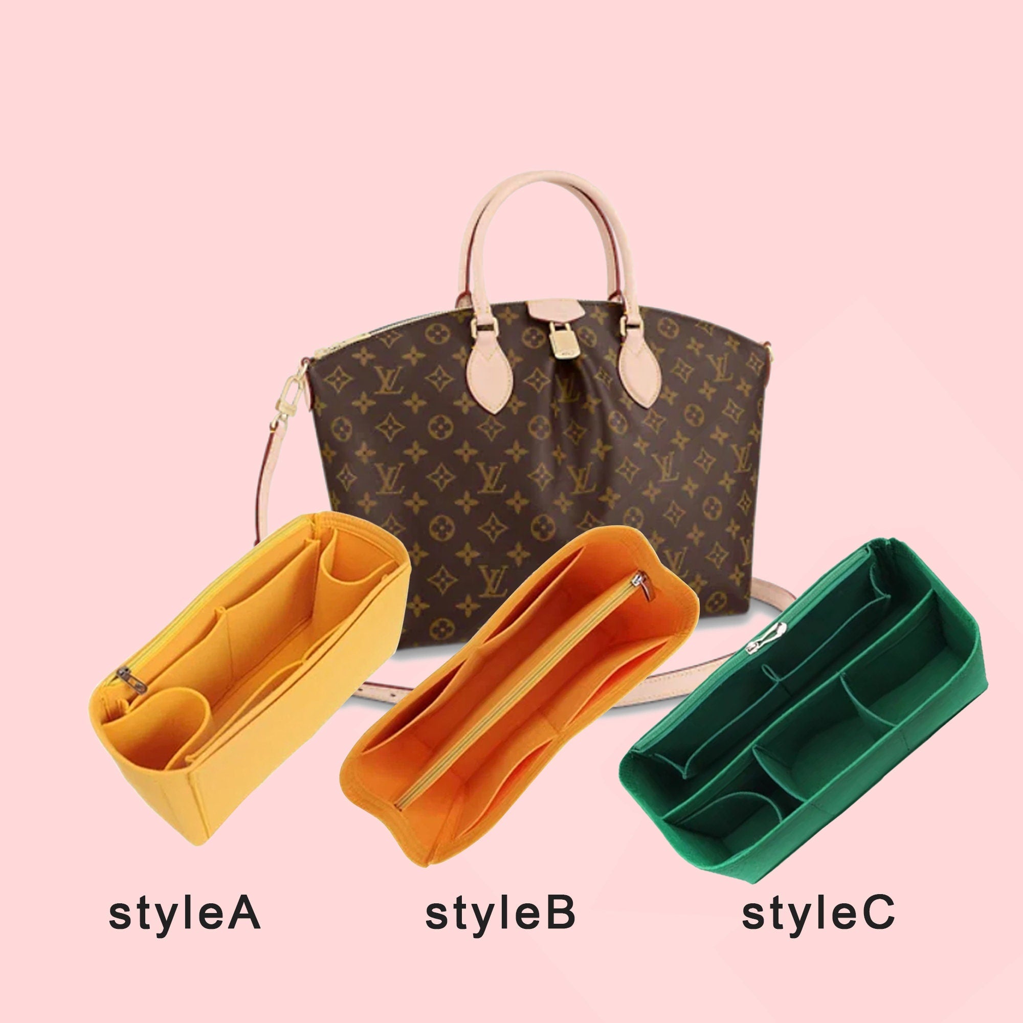 insert for LV boetie Organizer Belt Bag insert,Belt Bag Organizer| Tote Bag Organizer | Tote Bag Liner | Bag Insert