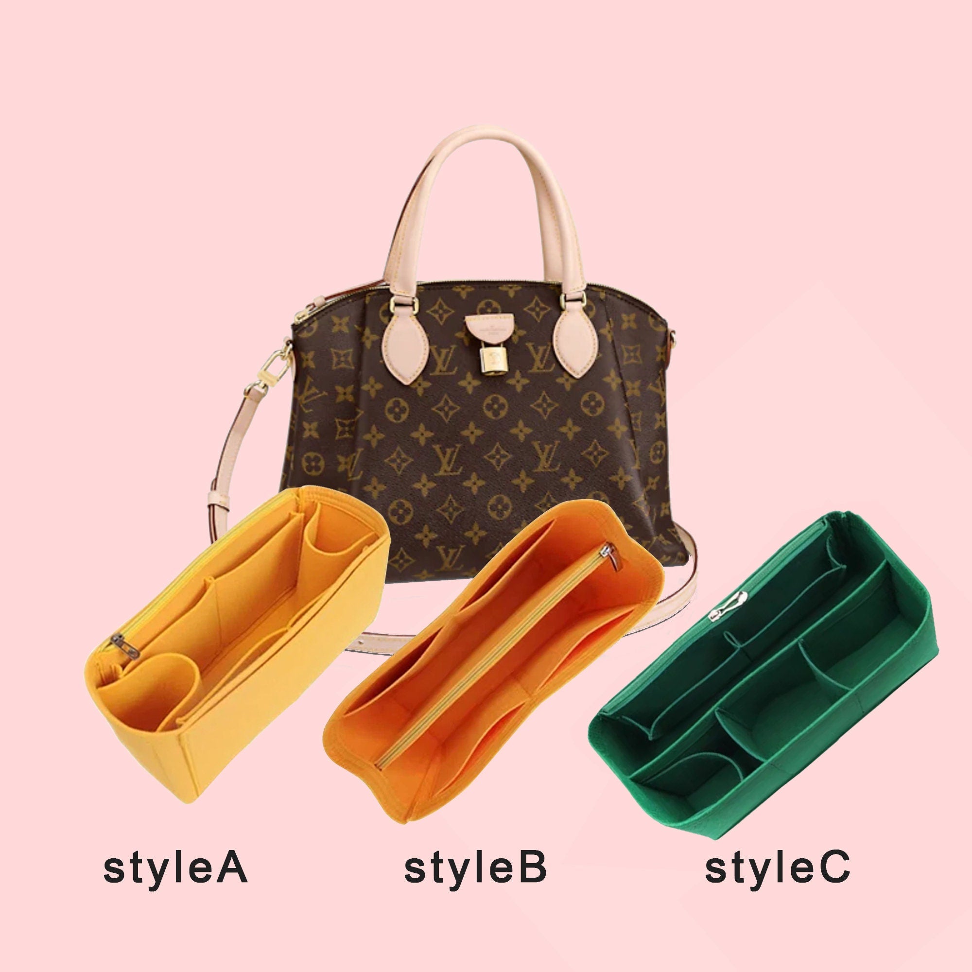 insert for LV rivoli Organizer Belt Bag insert,Belt Bag Organizer| Tote Bag Organizer | Tote Bag Liner | Bag Insert