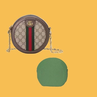 insert for ophidia mini gg round shoulder bag, ophidia mini gg round shoulder bag Organizer