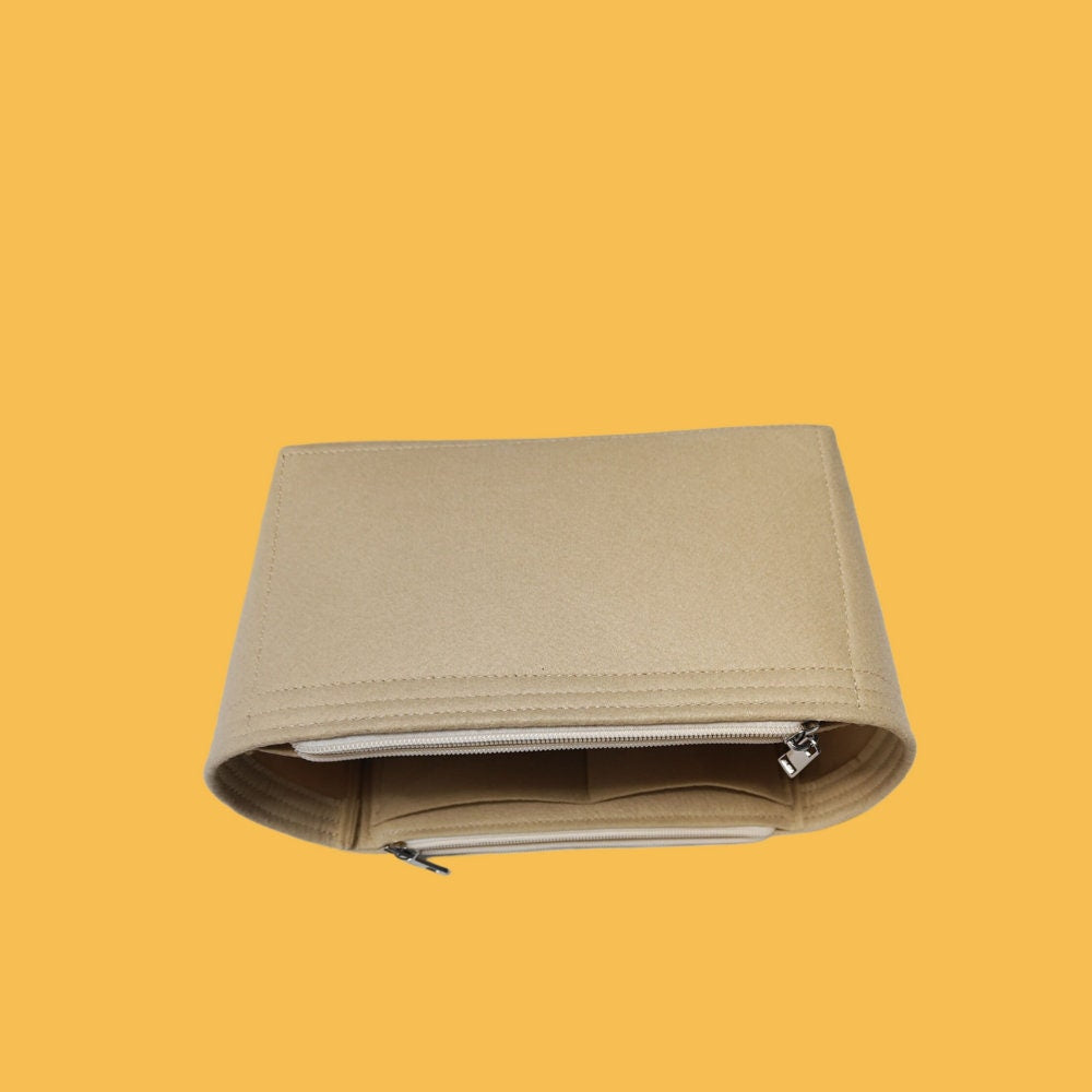 double zippers bag organizer,custom organizer Insert for your bag,Purse Organizer Insert,Tote Bag Organizer ,Tote Bag Liner Bag Insert