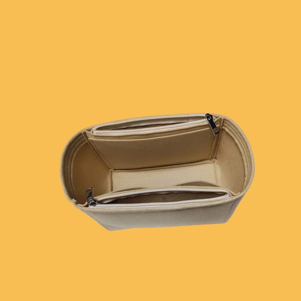 double zippers bag organizer,custom organizer Insert for your bag,Purse Organizer Insert,Tote Bag Organizer ,Tote Bag Liner Bag Insert