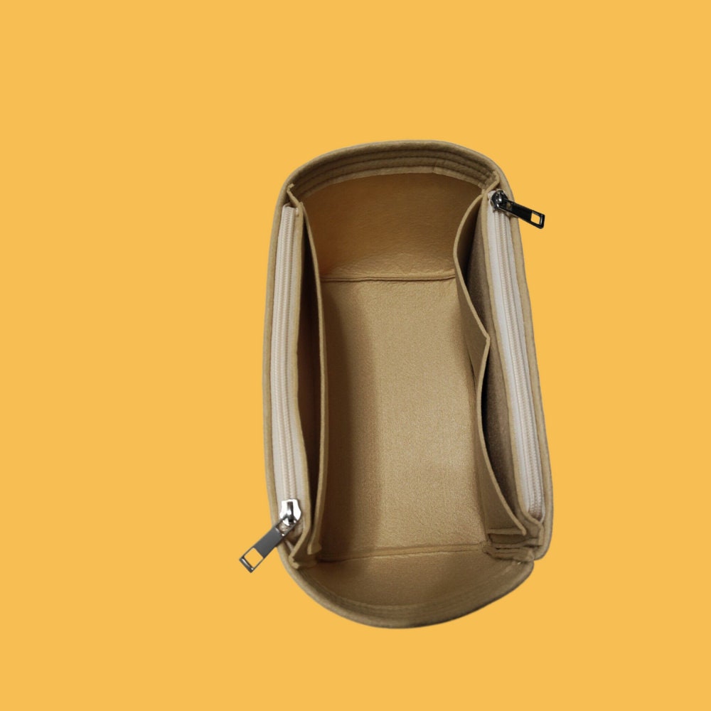 double zippers bag organizer,custom organizer Insert for your bag,Purse Organizer Insert,Tote Bag Organizer ,Tote Bag Liner Bag Insert